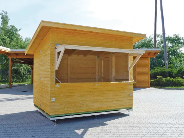 Holz-Gartenhaus / Gerätehaus 123 KIOSK P