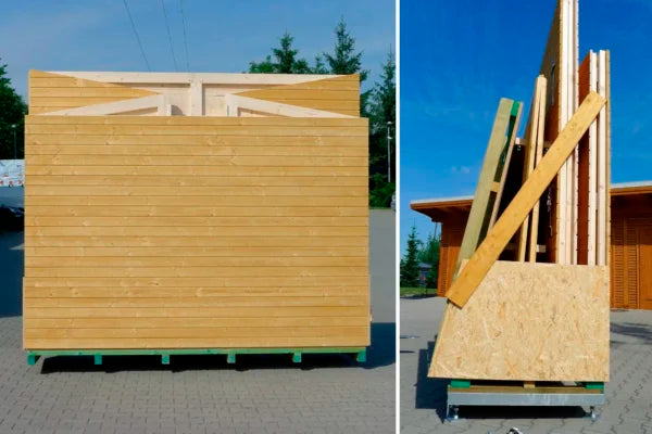 Holz-Gartenhaus / Gerätehaus 123 KIOSK P