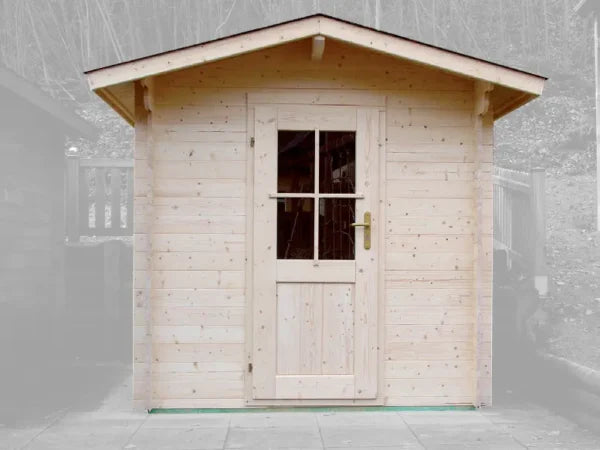Holz Gartenhaus / Gerätehaus H28-2020-ET - Gartenhaus Herkommer