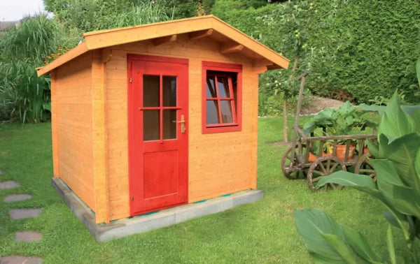 Holz-Gartenhaus / Gerätehaus H28-24XX-ET-EF - Gartenhaus Herkommer