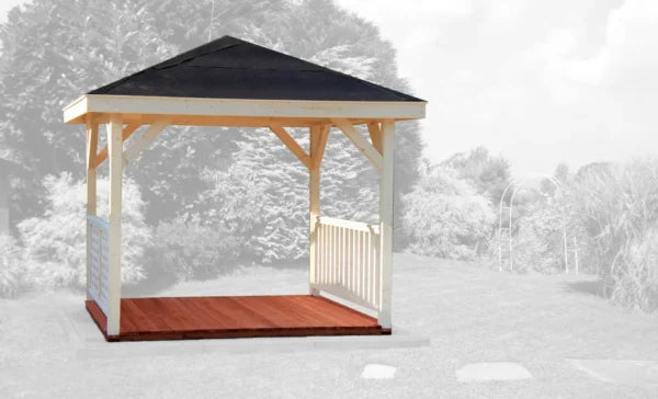 Holz-Freisitz FS-3030 - Gartenhaus Herkommer