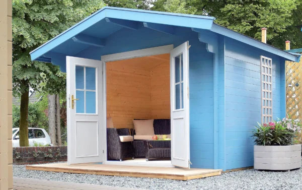Holz-Gartenhaus / Gerätehaus H28-3020-DT - Gartenhaus Herkommer