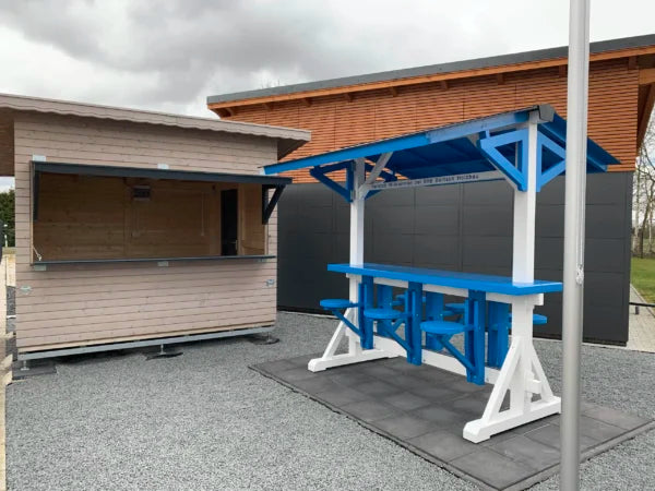 Holz-Gartenhaus / Gerätehaus BARTABLE