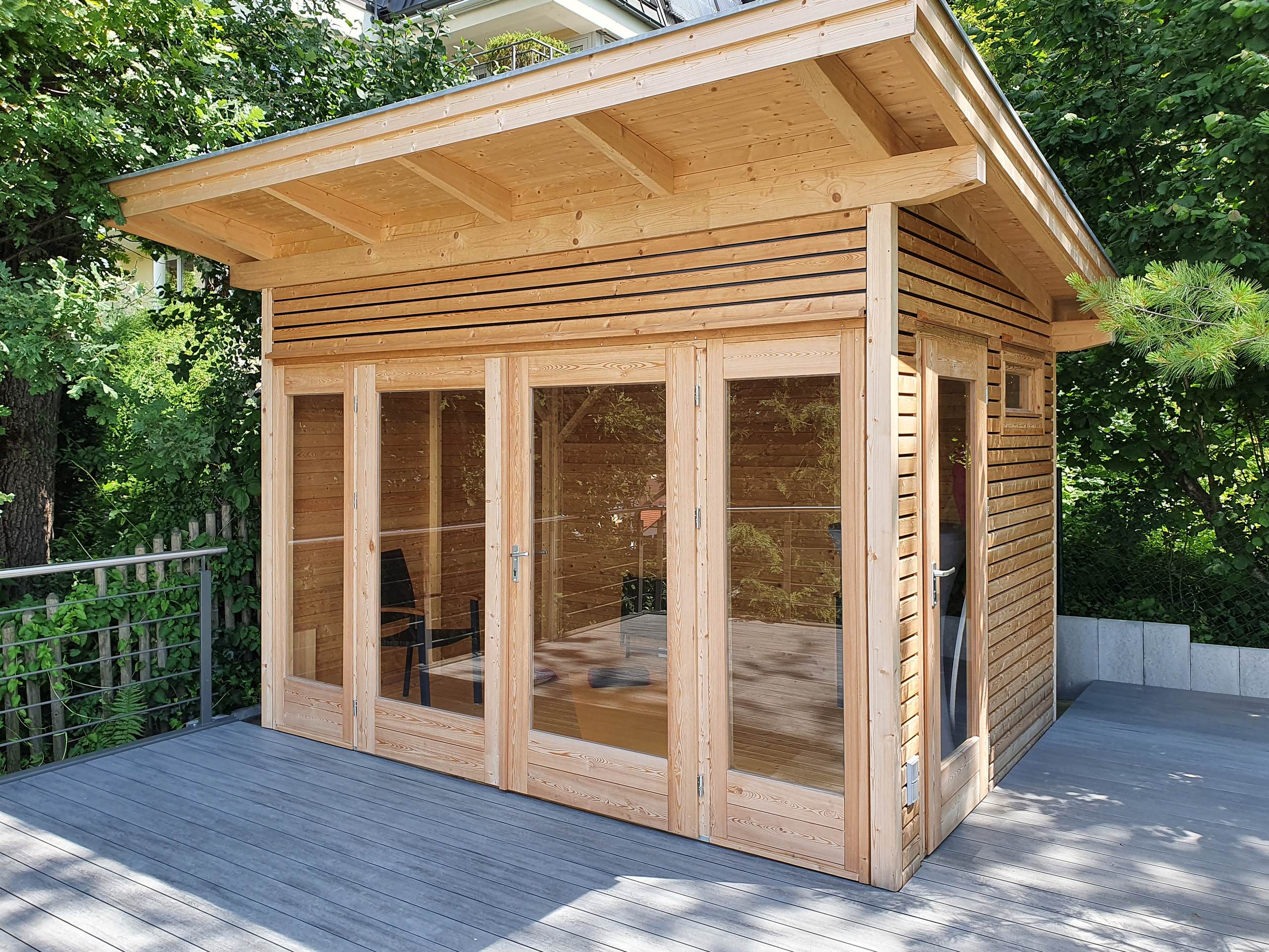 Premium Gartenhaus Cara Yoga
