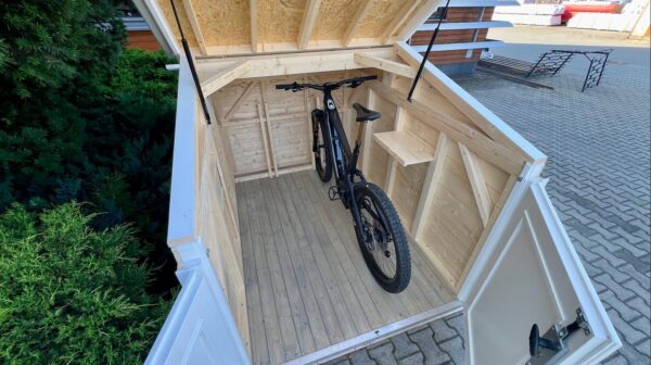 Bikebox Holz-Gartenhaus / Gerätehaus