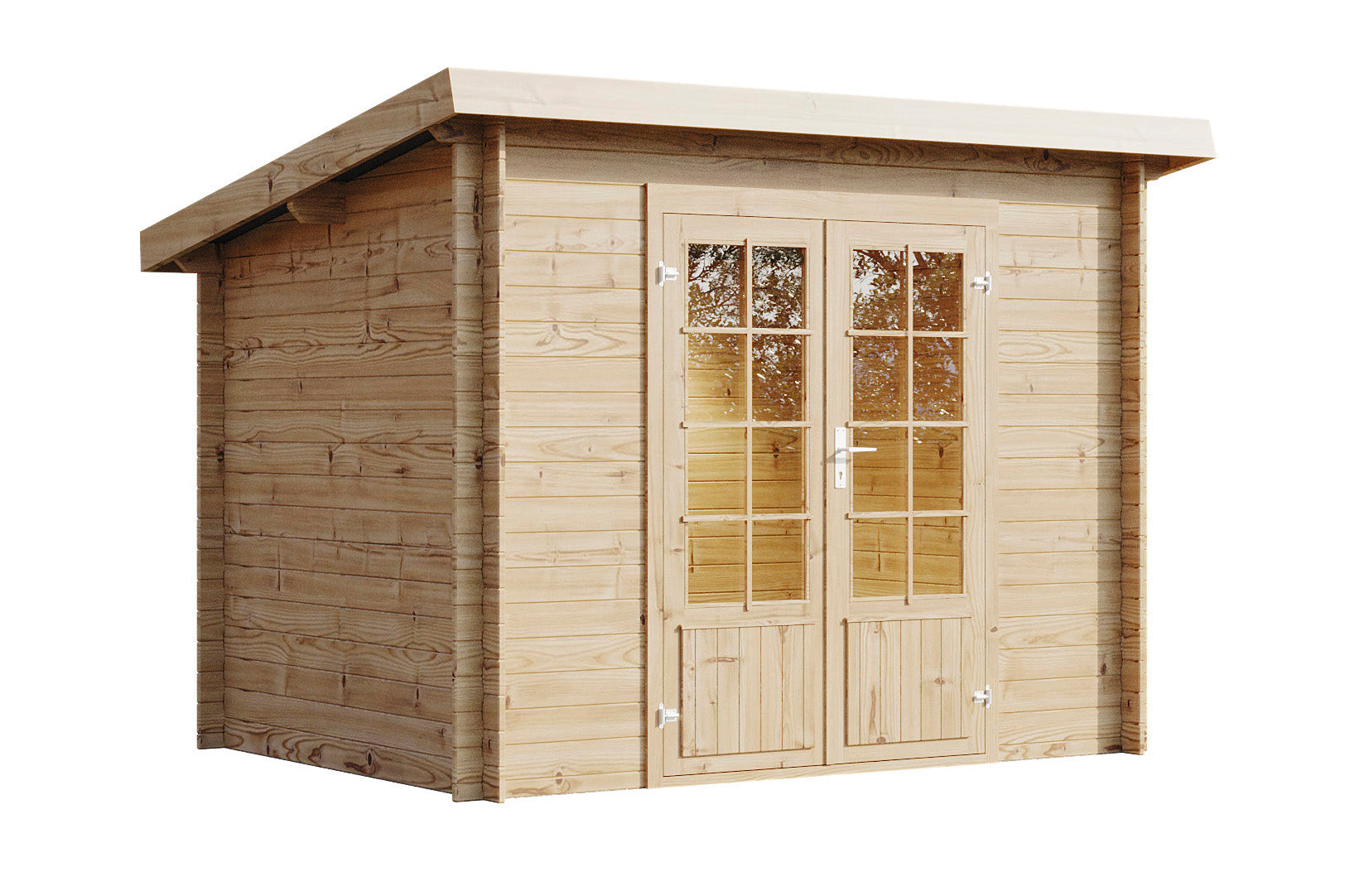 Holz-Gartenhaus / Gerätehaus Luca 2720 28