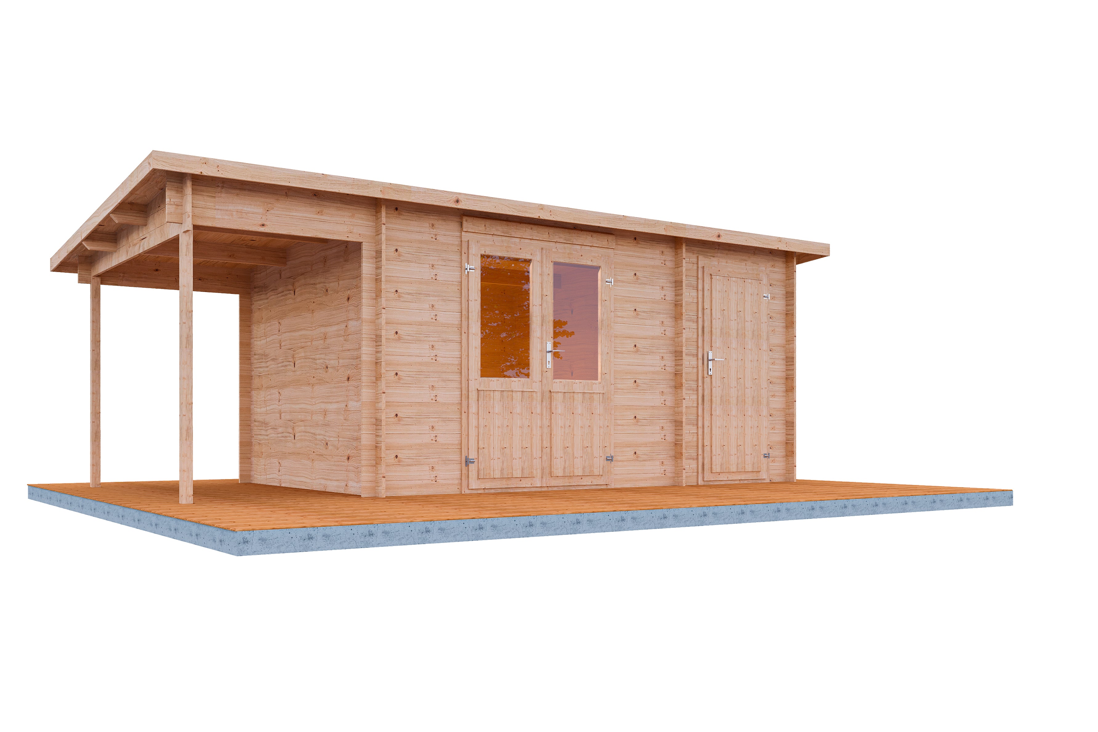 Holz-Gartenhaus / Gerätehaus Galina 5723