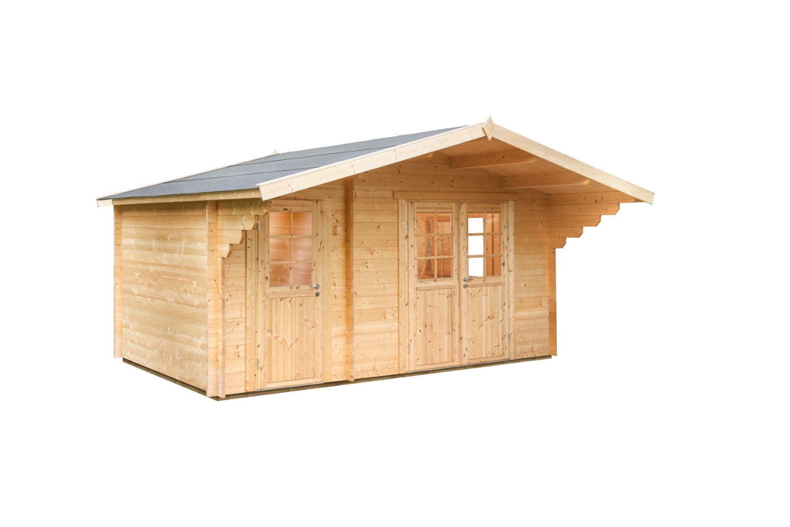 Holz-Gartenhaus Carmen 4530 / 4530 XL - Gartenhaus Herkommer