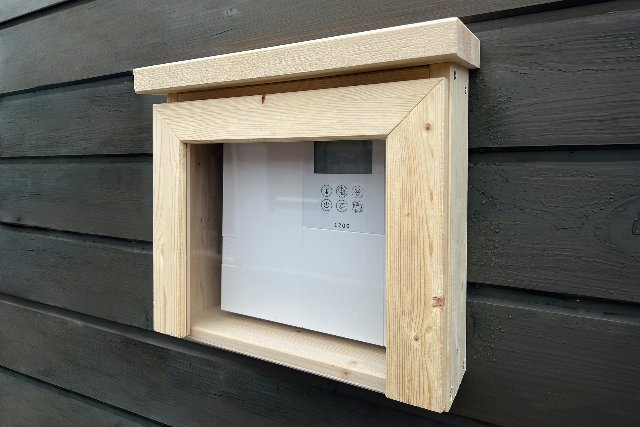 Sauna Steuerungskasten für externe Steuerung - Gartenhaus Herkommer