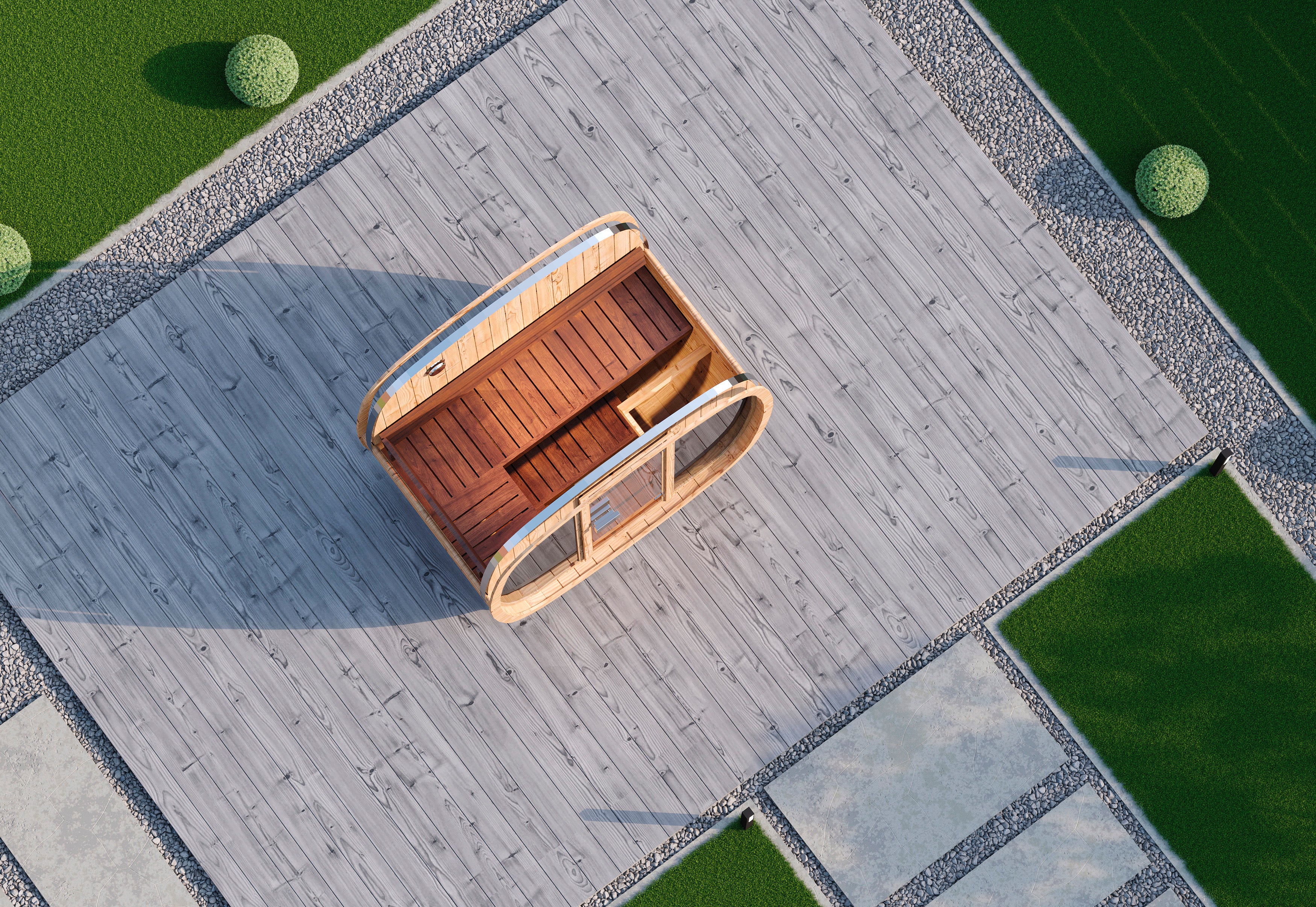 Gartensauna Clas 2113