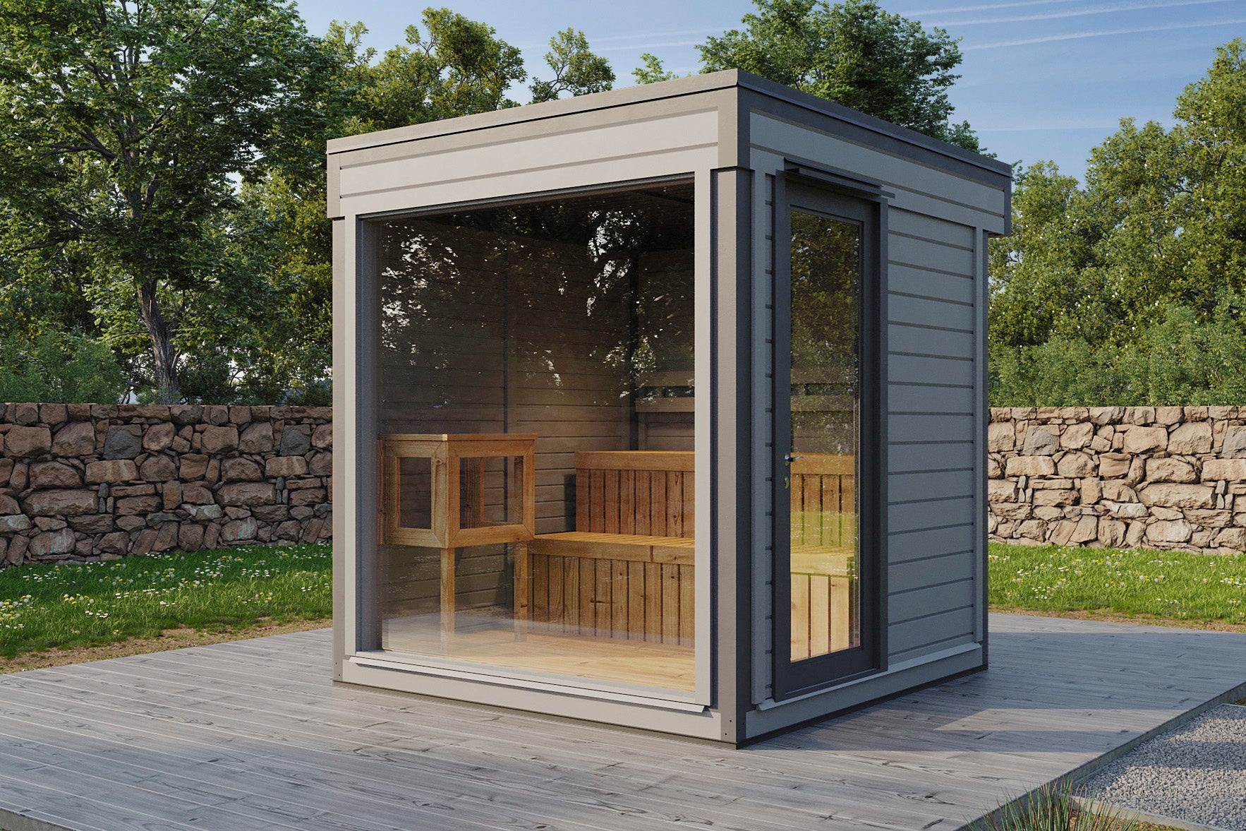 Gartensauna Sirja 2323 75