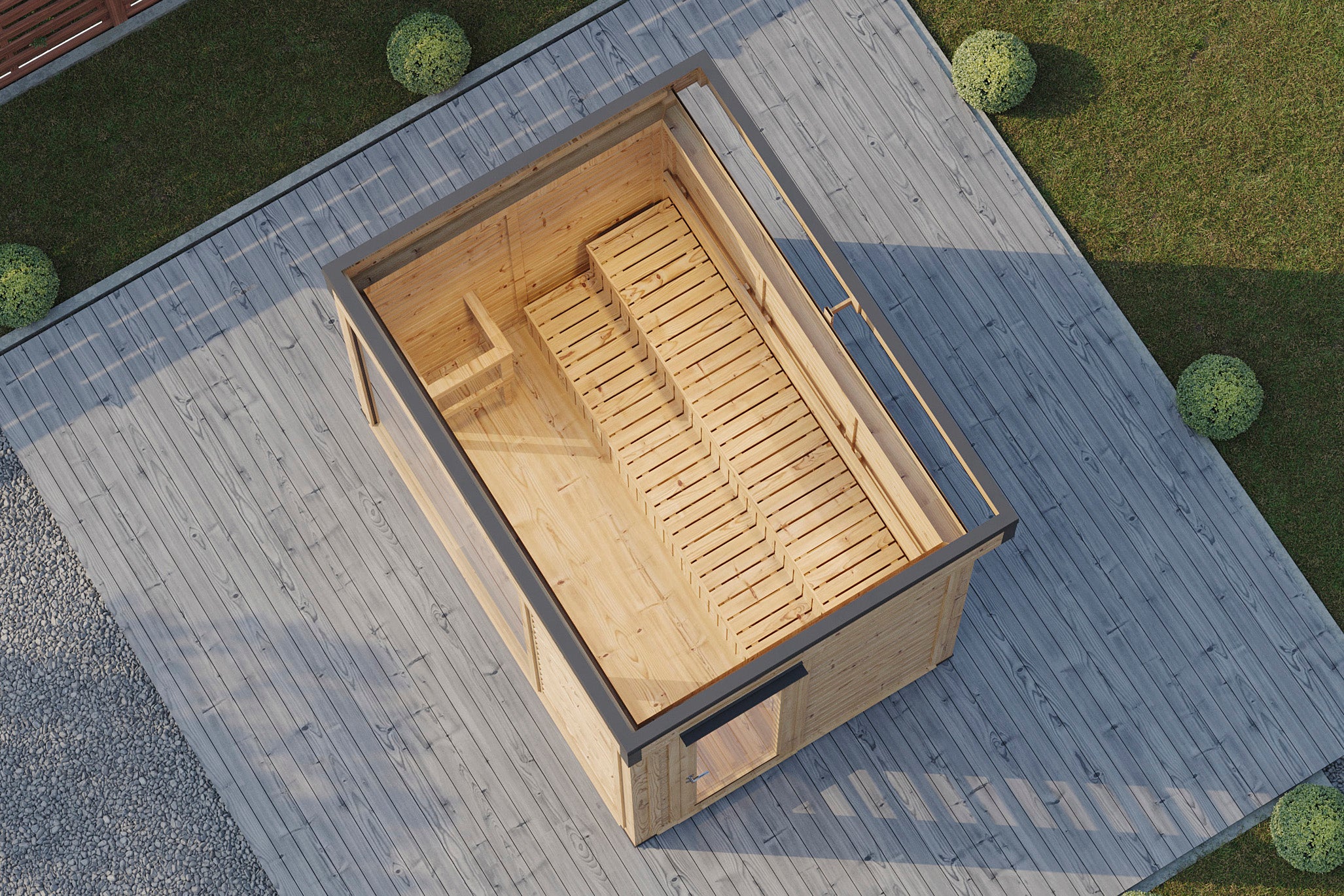 Gartensauna Sirja 3323 75