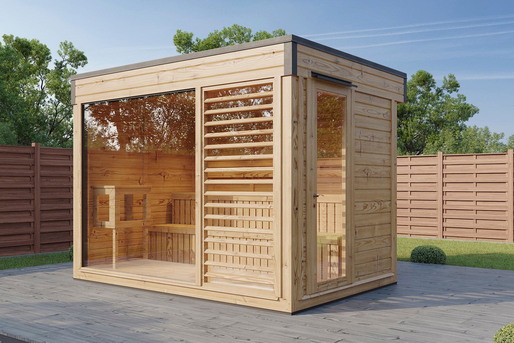 Gartensauna Sirja 3323 75