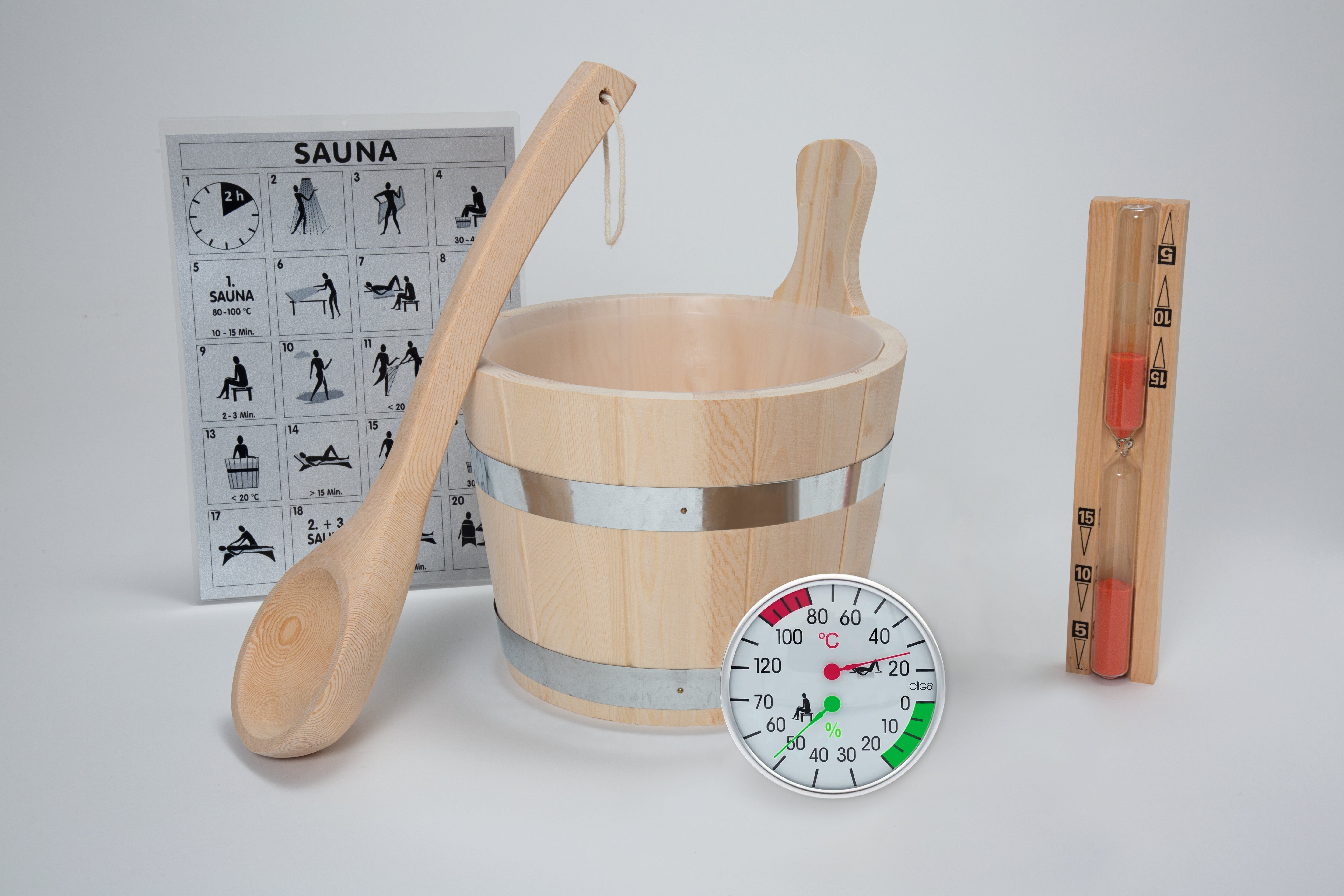 Sauna Set 5-teilig - Gartenhaus Herkommer
