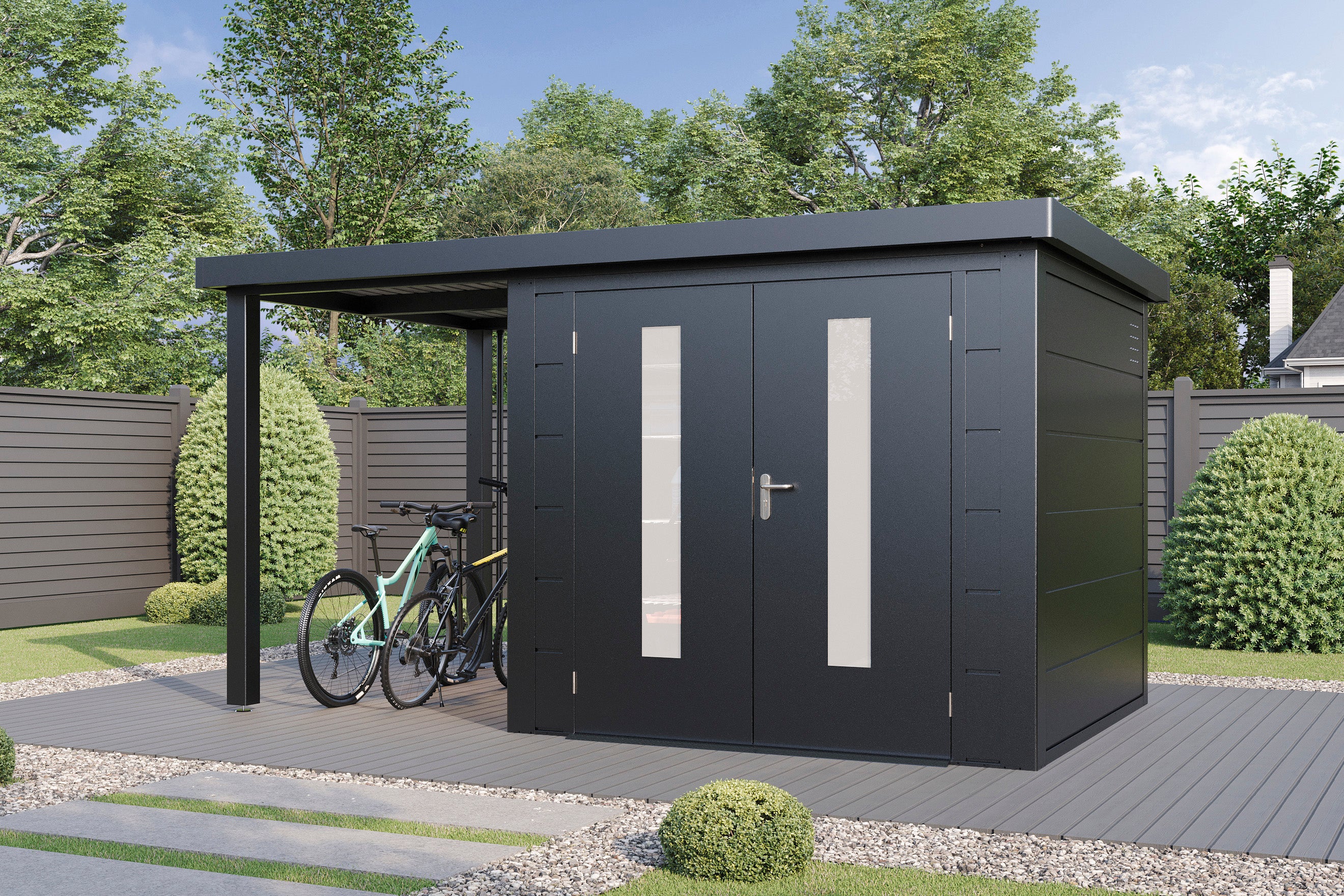 Metall-Gartenhaus / Gerätehaus Elvar 3924