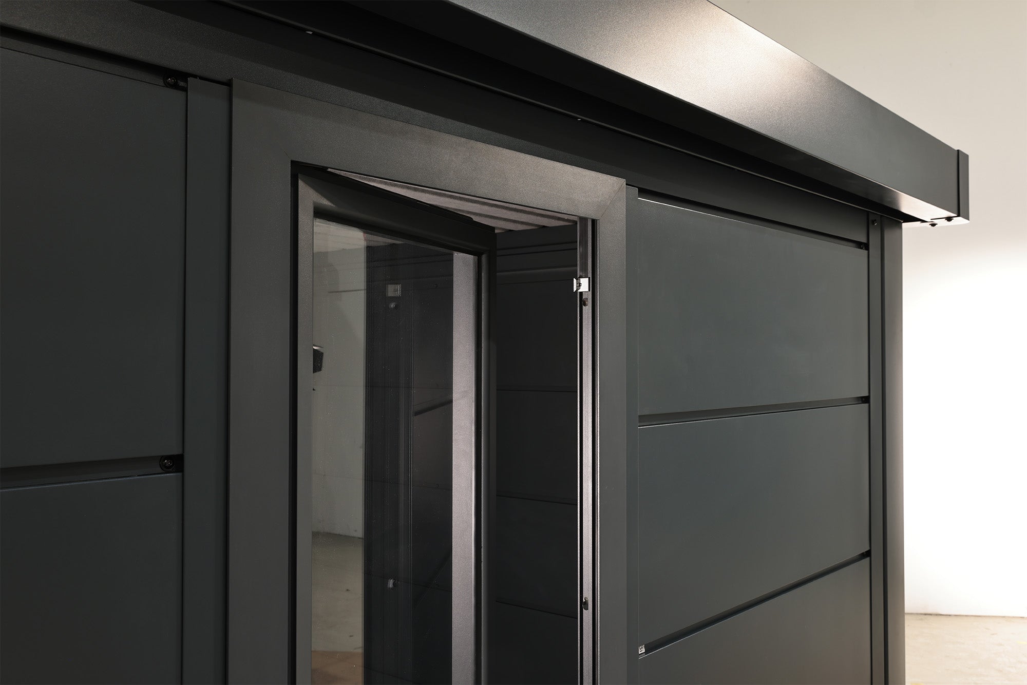 Seitenwand mit Fenster Doppelglas Terrasse 24