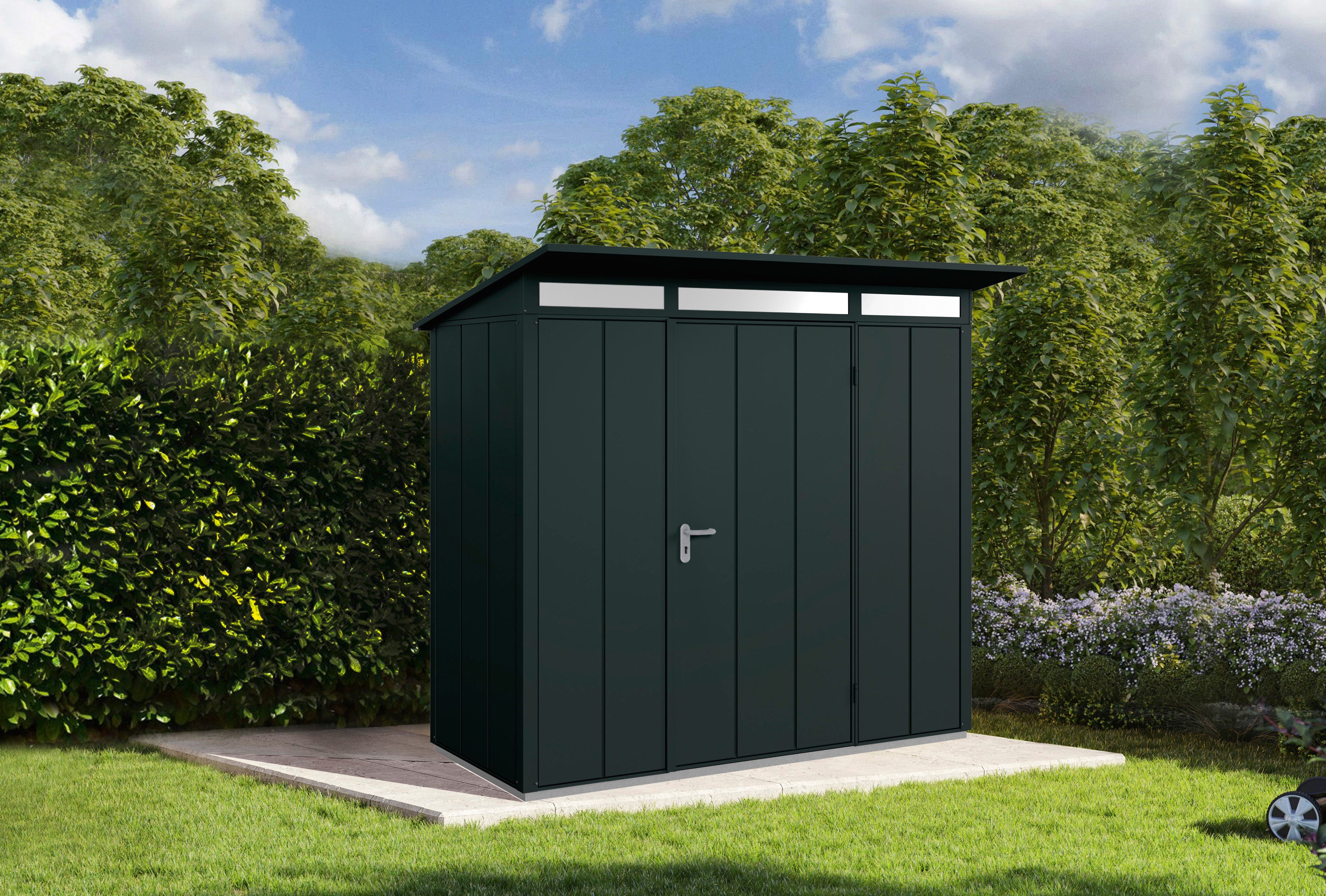 Metall-Gartenschrank / Gerätehaus Frey 2411