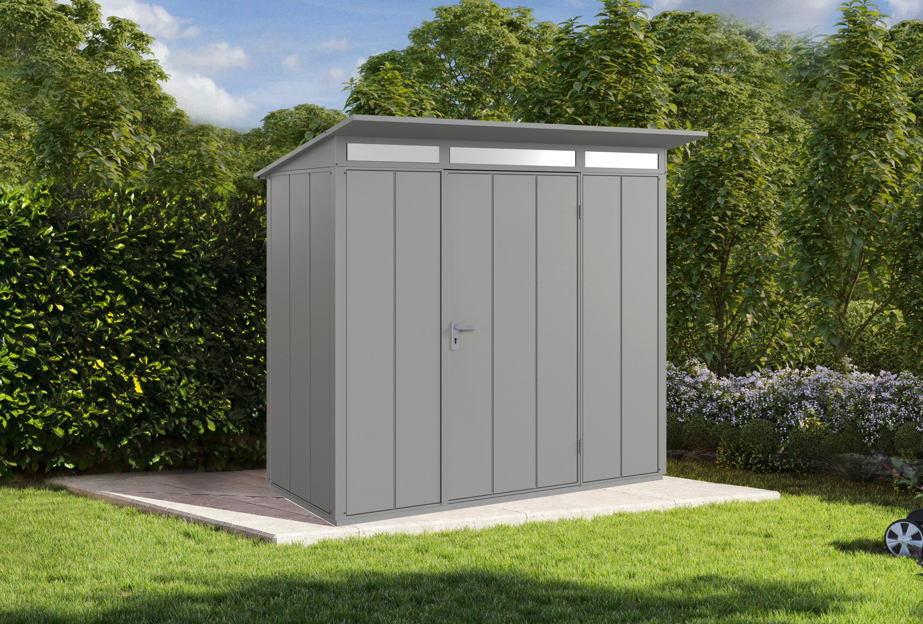 Metall-Gartenschrank / Gerätehaus Frey 2411