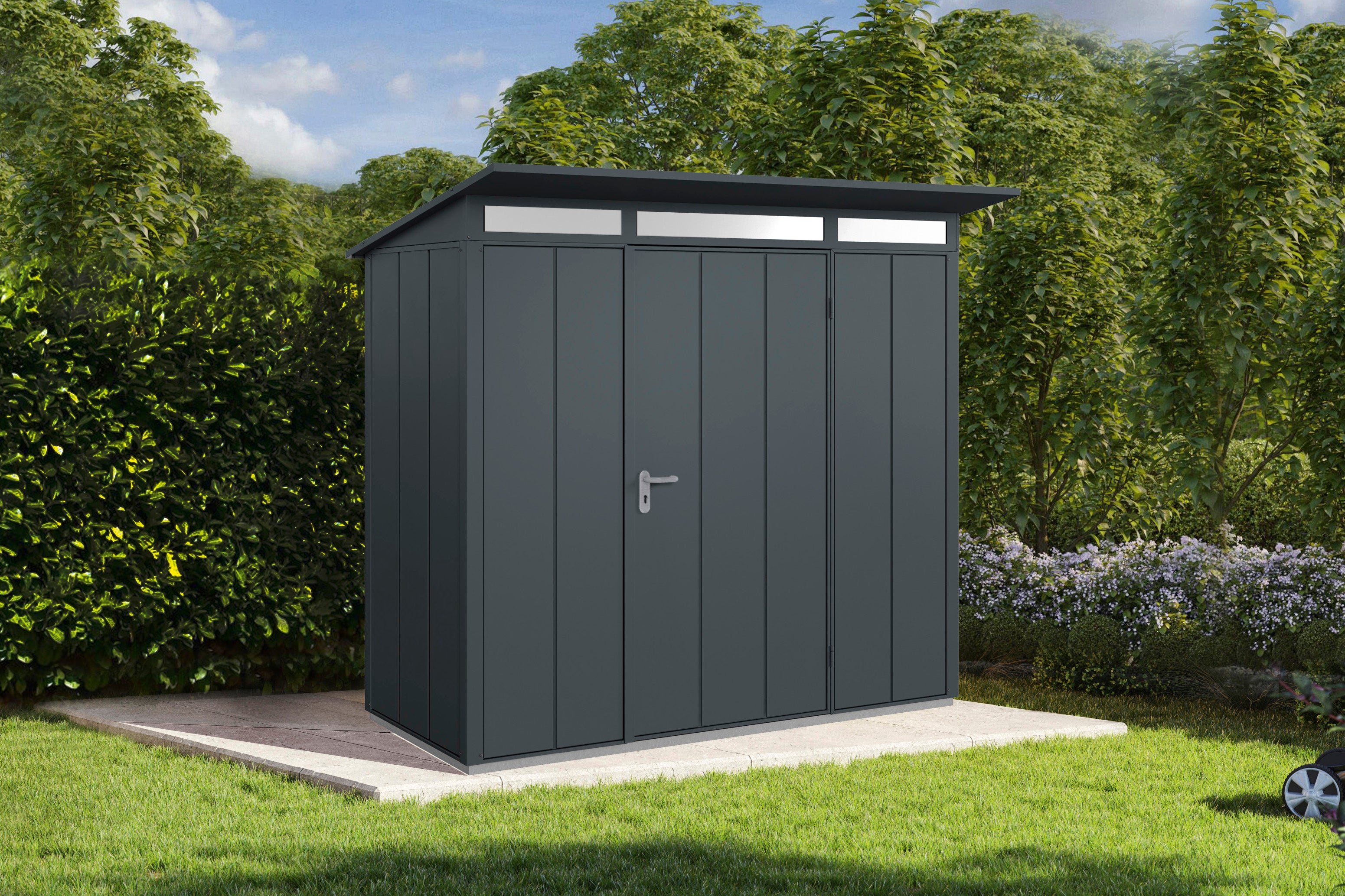 Metall-Gartenschrank / Gerätehaus Frey 2411