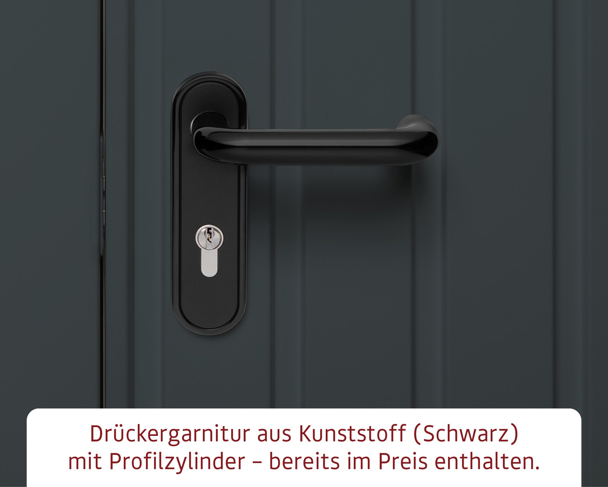 Metall-Gartenhaus / Gerätehaus Zuluna ZFD-4-LB-ET Anthrazit / Graualuminium - Gartenhaus Herkommer