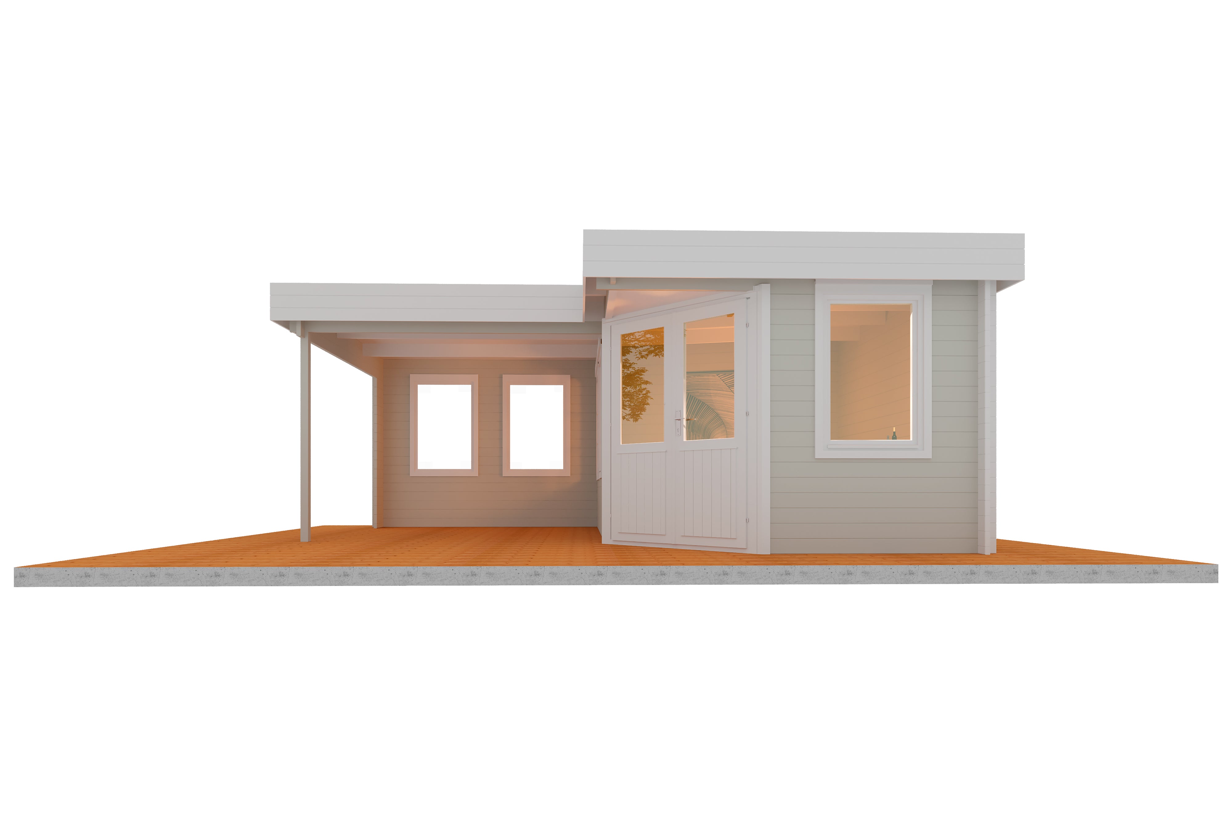 Holz-Gartenhaus / Gerätehaus Guda 5643 40