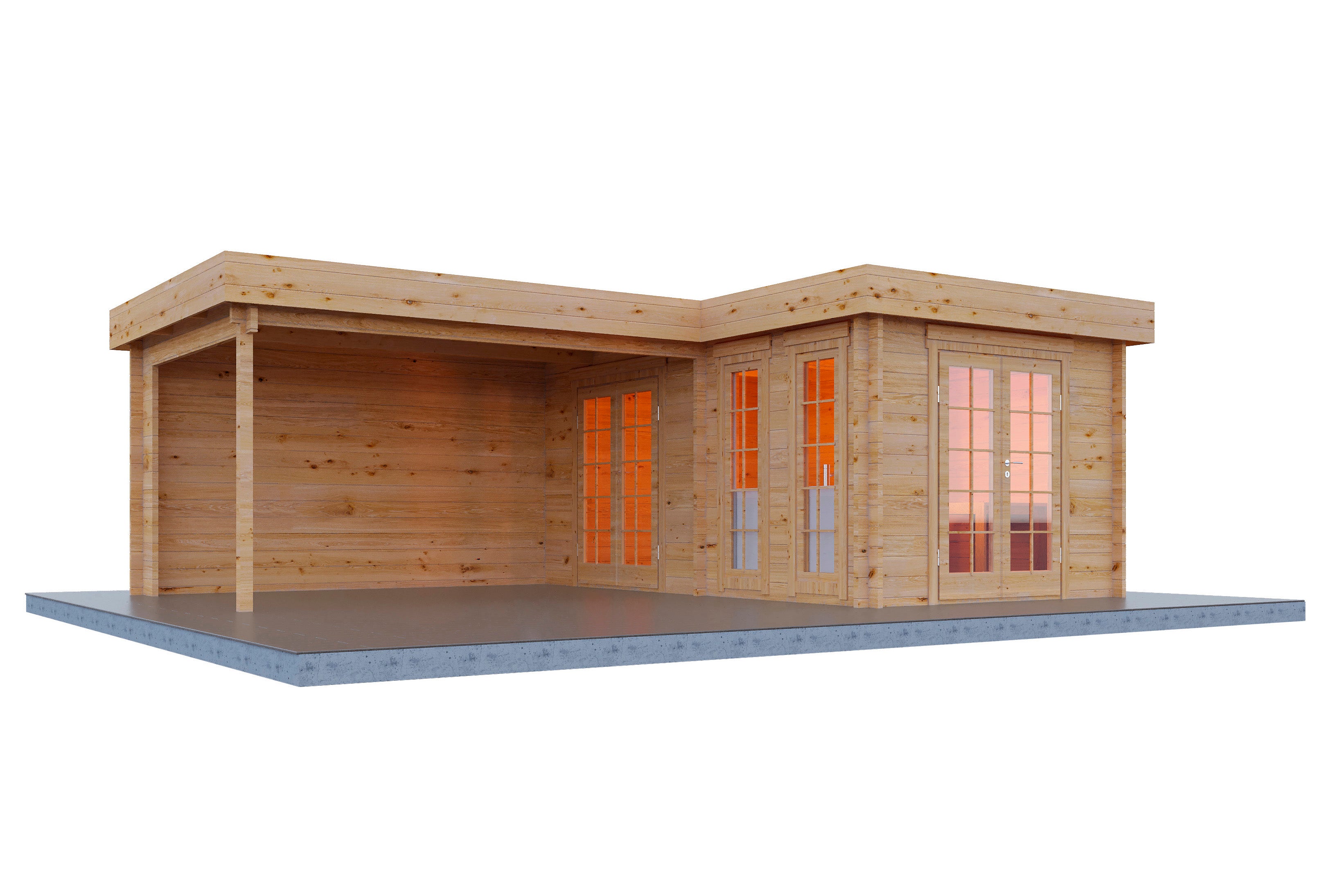 Holz-Gartenhaus Hermosa 6848 - Gartenhaus Herkommer