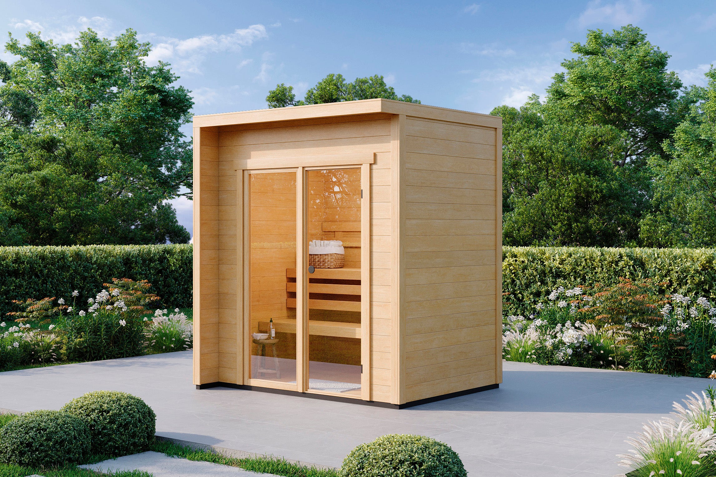 Gartensauna Viladis 2116 44