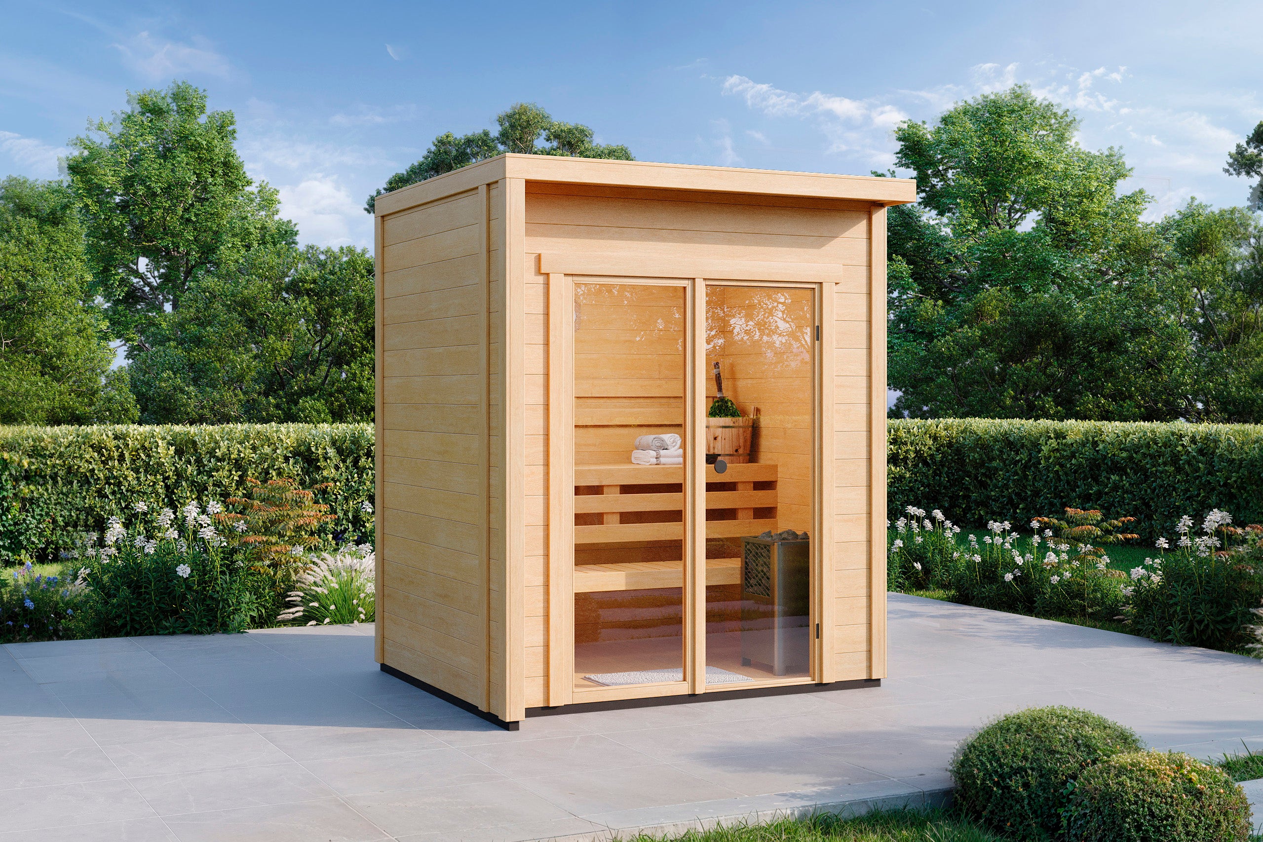 Gartensauna Viladis 2116 44