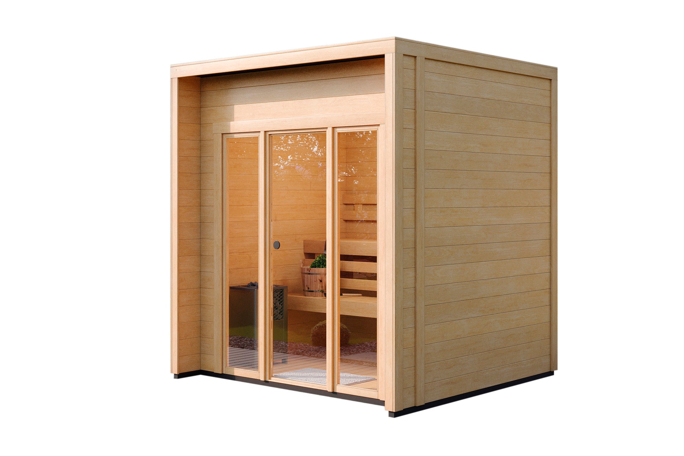 Gartensauna/Vivica 2319 44 - Gartenhaus Herkommer