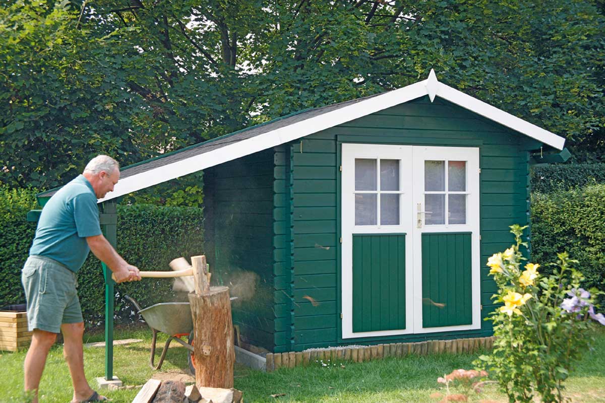 Schleppdach 1532 - Gartenhaus Herkommer