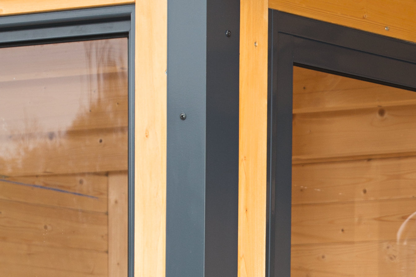 Holz-Gartenhaus Starletta 7234 mit Seitendach