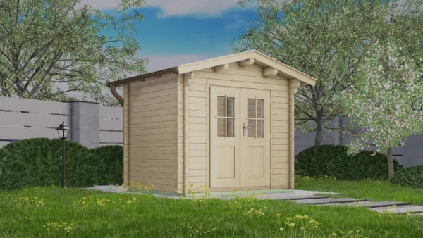 Holz-Gartenhaus / Gerätehaus H28-2420-DT