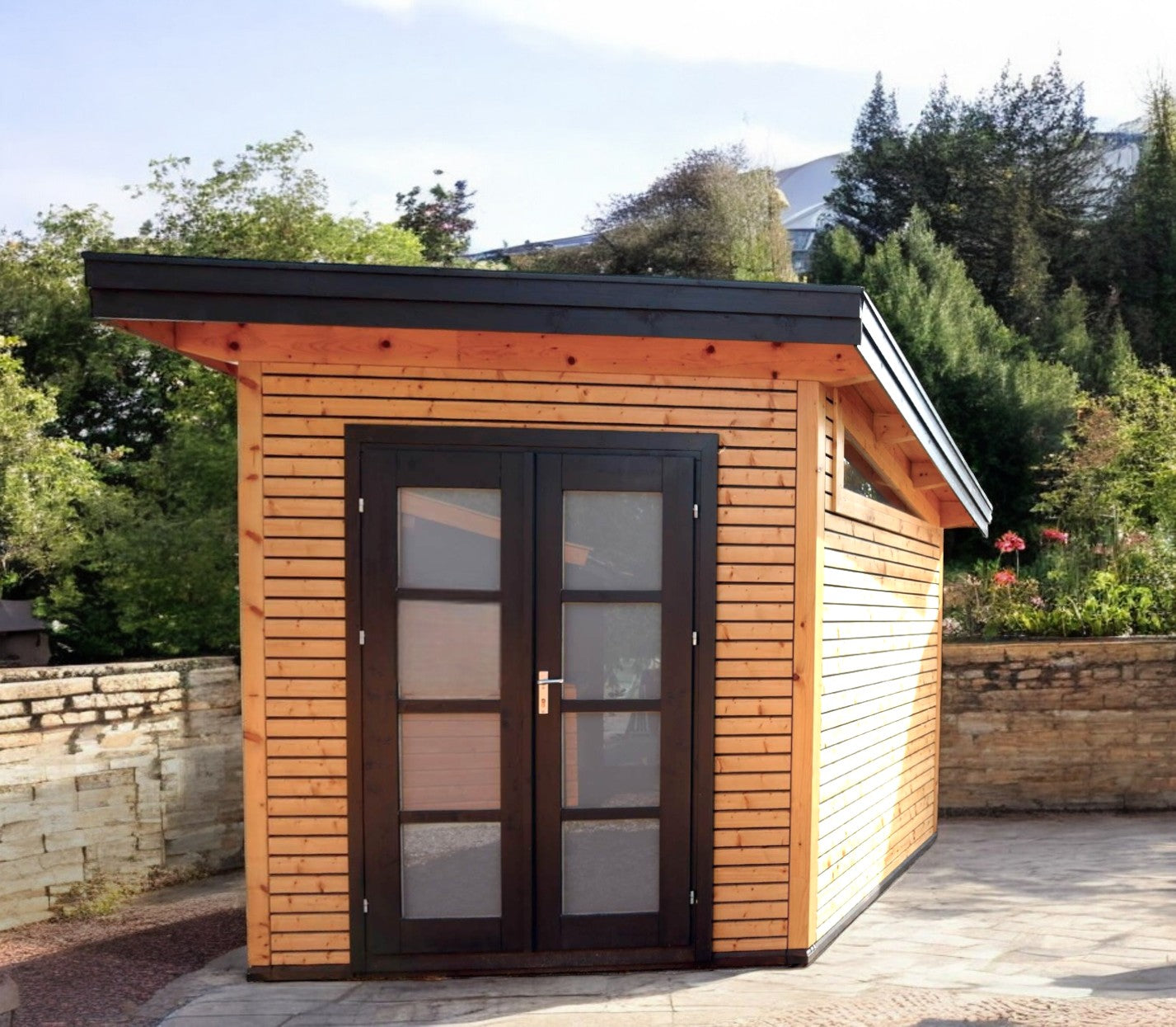 Premium Gartenhaus Cara Malbono