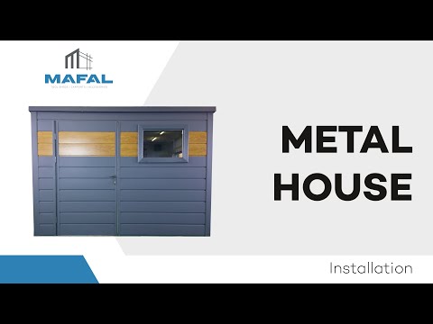 Metall-Gartenhaus / Gerätehaus Marquez