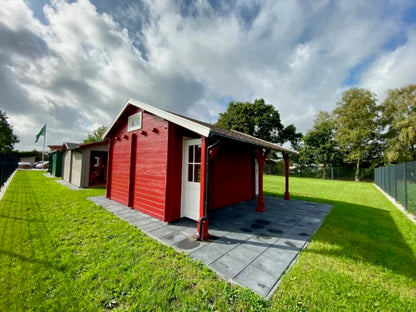 Holz-Gartenhaus / Gerätehaus H45PLUS-3842-2ET-DF-EF