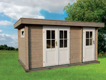 Holz-Gartenhaus / Gerätehaus TS-H28AN-3924F-DT