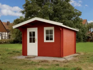 Holz-Gartenhaus / Gerätehaus H28-3020-ET-EF