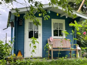 Holz-Gartenhaus / Gerätehaus H28-3020-ET-EF