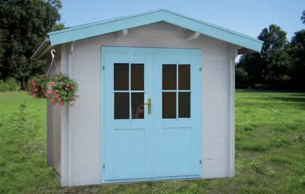 Holz-Gartenhaus / Gerätehaus H28-2420-DT