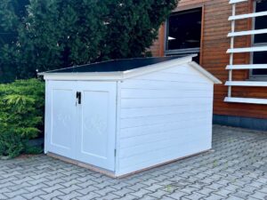 Bikebox  Holz-Gartenhaus / Gerätehaus