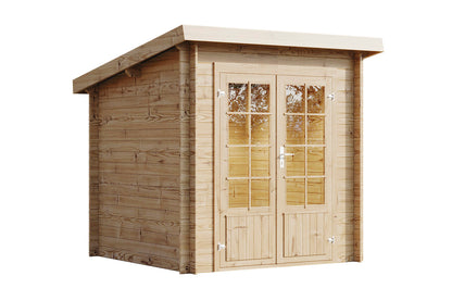 Holz-Gartenhaus / Gerätehaus  Luca 2020 28 - Gartenhaus Herkommer