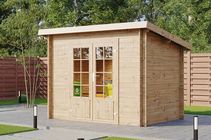 Holz-Gartenhaus / Gerätehaus  Luca 2720 28 - Gartenhaus Herkommer