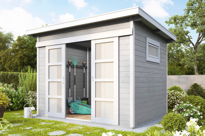Holz-Gartenhaus / Gerätehaus Pina 3024 28
