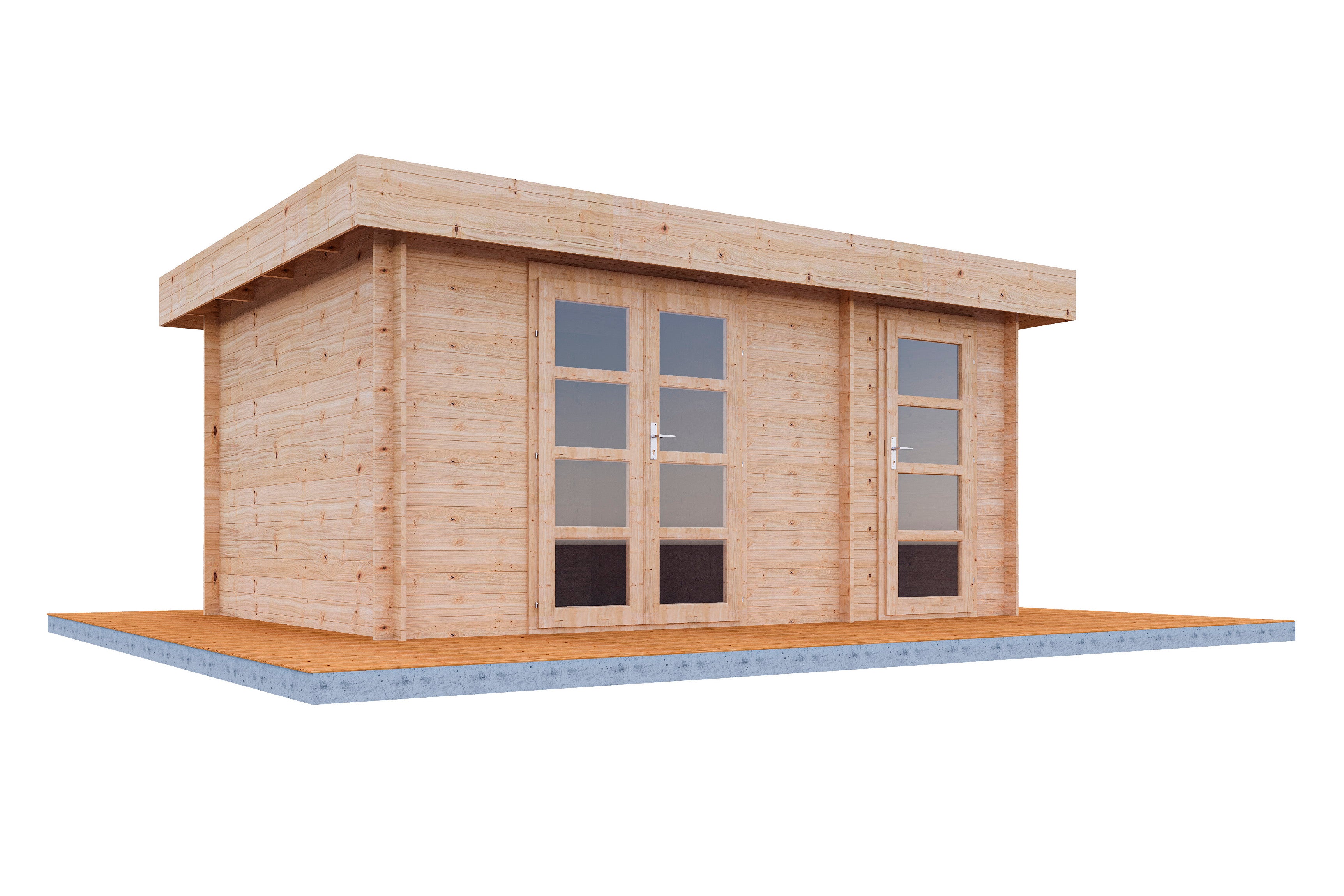 Holz-Gartenhaus / Gerätehaus Gerlis 4530 28