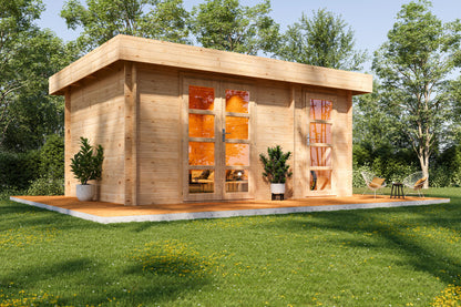 Holz-Gartenhaus / Gerätehaus Gerlis 4530 28