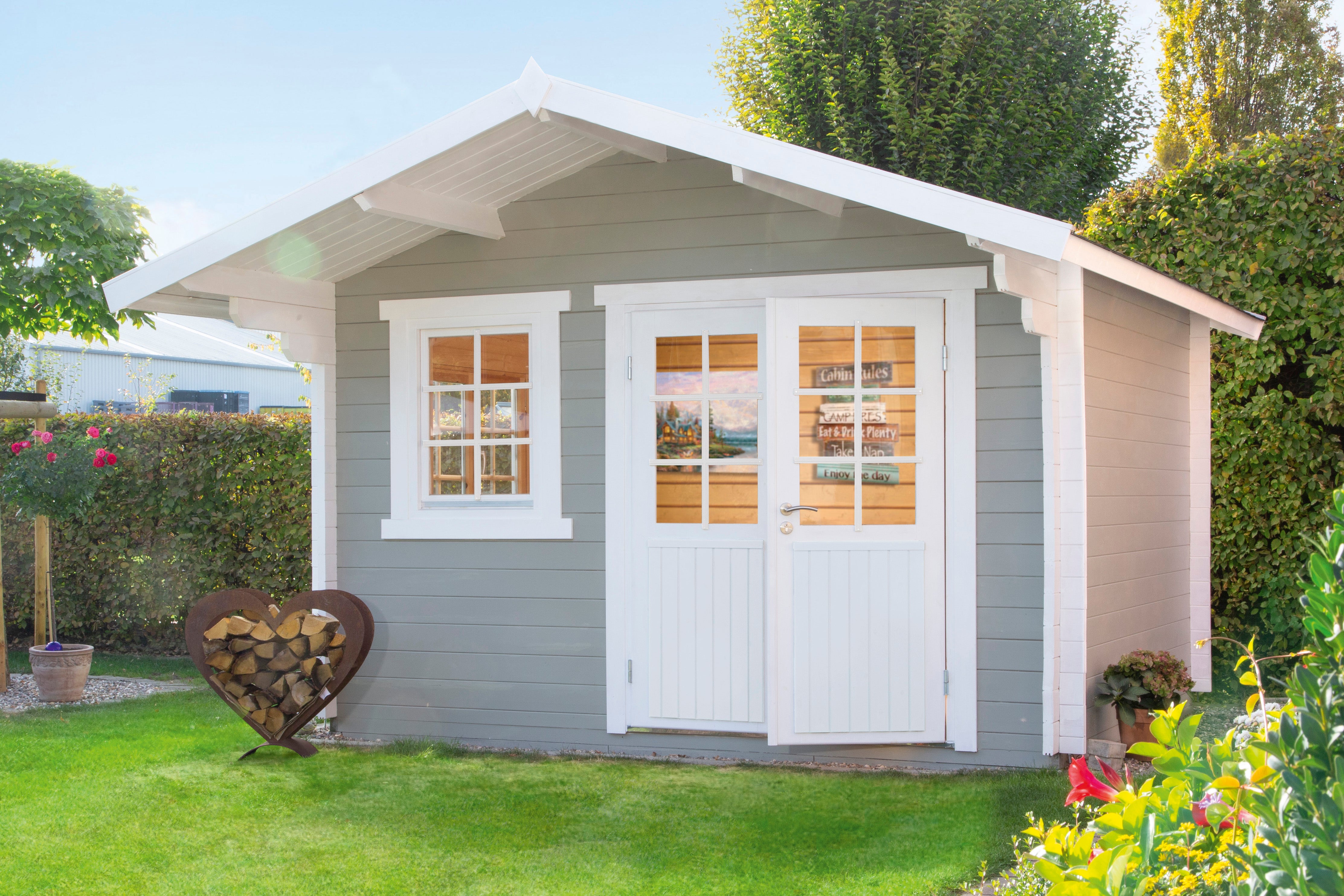 Holz-Gartenhaus Lotta 3630 44 - Gartenhaus Herkommer