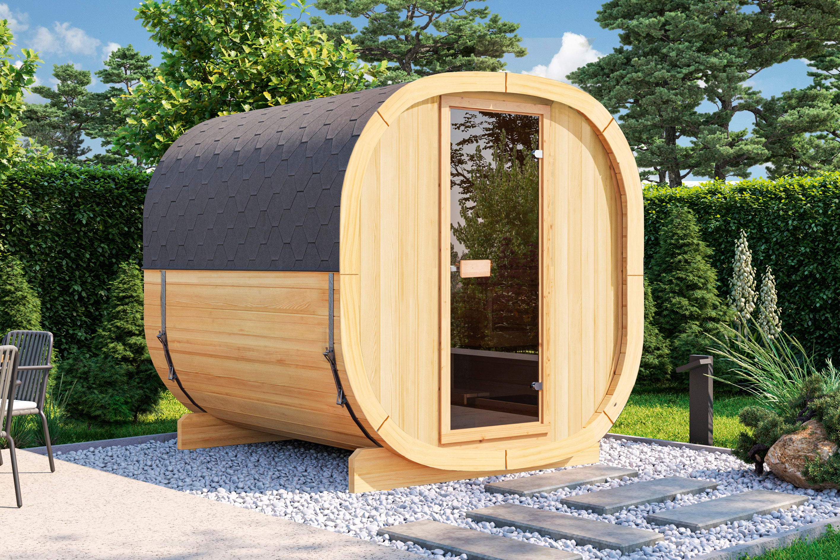 Gartensauna Colm 2123 Bausatz