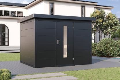 Metall-Gartenhaus / Gerätehaus Hakon 3024 Anthrazit
