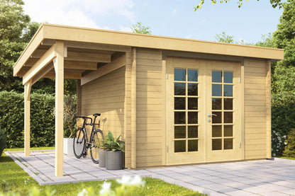 Holz-Gartenhaus / Gerätehaus Emelie 4324