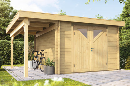 Holz-Gartenhaus / Gerätehaus Emelie 4324